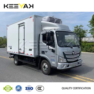 Camion frigorifique 4x2 de bonne qualité, 20 m³ de capacité, pour le transport de poisson, viande et légumes, camion frigorifique de 5 tonnes - Product Image 2
