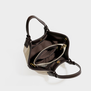 Sac fourre-tout en cuir PU, fabrication ODM/OEM, sac à main personnalisé avec logos, sac de plage tissé, sac bandoulière bohème grande capacité pour l'été et l'automne - Product Image 6