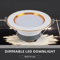 Spot LED encastré ou en saillie anti-éblouissement, design moderne en aluminium, 3 CCT, 3W, 6W, 9W – Meilleures ventes