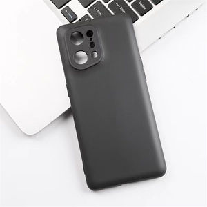 เคสโทรศัพท์ TPU แบบด้าน <span class=keywords><strong>ราคา</strong></span>โรงงาน สำหรับ <span class=keywords><strong>OPPO</strong></span> <span class=keywords><strong>Find</strong></span> <span class=keywords><strong>X5</strong></span> <span class=keywords><strong>Pro</strong></span> X6 X7 Ultra X8 X8S+  ฝาหลังพิมพ์ลายสีดำด้าน - Product Image 1