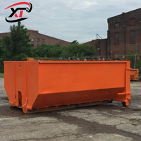 Crochet d'usine OEM Bac de camion à déchets Gestion des camions Conteneur à ordures jetable personnalisé Bennes à ordures Prix réduit
