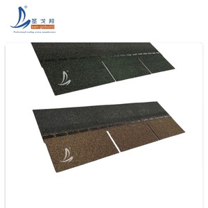 Matériaux <span class=keywords><strong>de</strong></span> toiture bon marché Bardeaux d'asphalte Rouge Bleu Tuile en fibre <span class=keywords><strong>de</strong></span> verre à 3 onglets <span class=keywords><strong>Prix</strong></span> des ventes en gros - Product Image 1