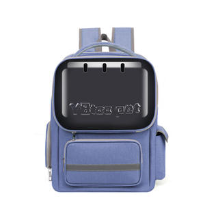 Hot Sale Custom Portable Breathable Small <b>Pet</b> <b>Backpack</b> Comfortable Outdoor Travel with Transparent Capsule for Cat <b>Pet</b> <b>Carriers</b> - Product Image 6