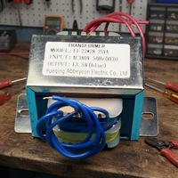 Transformador de Potencia Toroidal Confiable ABILKEEN AC380V 25VA, 13.5V Monofásico, Bobinado de Cobre, Núcleo Metálico, 50/60Hz
