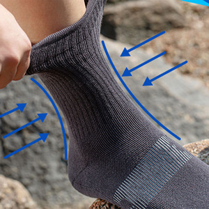 Calzini da Trekking in Lana Merino di Alta Qualità, Calzini Sportivi Traspiranti Personalizzabili - Product Image 3