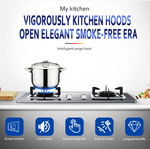 <span class=keywords><strong>Hotte</strong></span> <span class=keywords><strong>de</strong></span> <span class=keywords><strong>cuisine</strong></span> murale électrique noire compacte à aspiration latérale et ventilation, extracteur <span class=keywords><strong>de</strong></span> fumée - Product Image 6