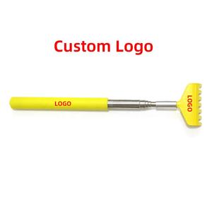 Metal para massagear as costas, presente durável para mulheres, ferramenta telescópica de massagem com alças de plástico, para coçar e coçar as costas - Product Image 4