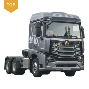 Camions tracteurs Sinotruk Howo 6x4 375HP d'occasion, prix usine, pour le transport de marchandises lourdes, expédition en une seule pièce - Product Image 3