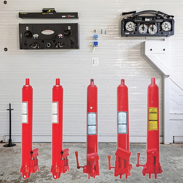 8 Ton Long Ram Steel Hydraulic Jack Car Engine Crane