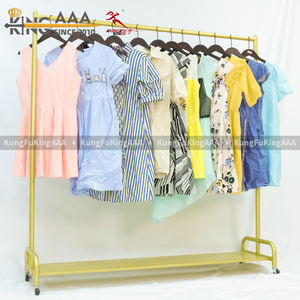 Vestido <span class=keywords><strong>Maxi</strong></span> Vintage de Mujer, Marca KungFu KingAAA, de Poliéster/Algodón con Estampado Floral, Estilo Casual, Boho Chic, con Detalles de Encaje, de Segunda Mano - Product Image 3