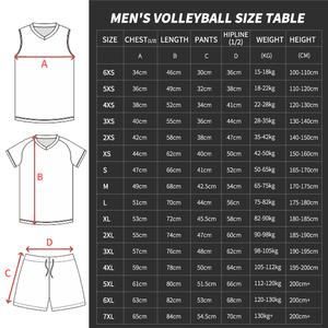 Jersey Voli Sublimasi Custom Logo Tim Sendiri Seragam Voli Pria Hitam Kaos Voli Wxmn002 - Product Image 6