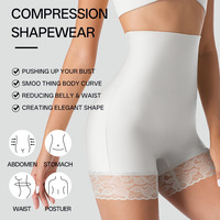 Pantalones Cortos Moldeadores de Cintura Alta para Mujer, Control de Abdomen, Sin Costuras, Debajo del Vestido, Faja Moldeadora, Ropa Interior