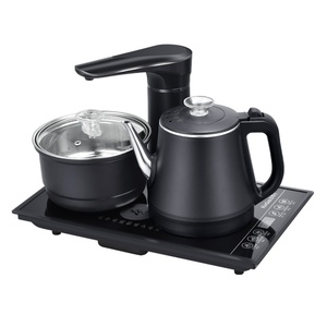 110V 220V Cordless Electric Kettle High Boron <b>Glass</b> 1.2L Capacity Household <b>Tea</b> <b>Pot</b> Set Automatic Pump Digital Control 1200W - Product Image 1