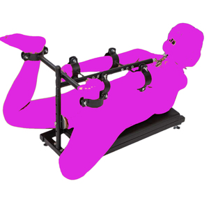 BDSM Slave Training Metal Handcuff Bondage Frame Limbs Binding Restraint Four-horse Cart <strong>Punishment</strong> Adult <strong>Toys</strong> - Product Image 4