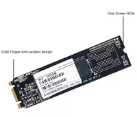 SSD (Solid State Drive) berkecepatan tinggi 2280 NGFF M.2 dengan kapasitas ekspansi 1TB, 2TB, 4TB, SATA 3.0