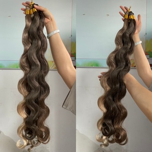 Extension per <span class=keywords><strong>Capelli</strong></span> <span class=keywords><strong>Sintetici</strong></span> Hot Sell per <span class=keywords><strong>Trecce</strong></span> all'Uncinetto, Fibra Premium Anna Body Wave, Senza Grovigli, <span class=keywords><strong>Trecce</strong></span> Boho Setose 100g - Product Image 2