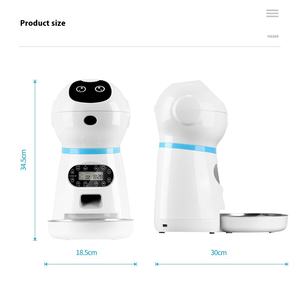 <span class=keywords><strong>Robot</strong></span> d'alimentation automatique pour animaux de compagnie Plateau d'alimentation intelligent pour chats chiens Bols solides pour chiens - Product Image 5
