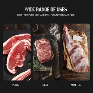 เครื่องมือถอดแผ่นเยื่อซี่โครง สแตนเลส สำหรับเตรียมบาร์บีคิว ปลอดภัยสำหรับเครื่องล้างจาน อุปกรณ์ครัวสำหรับย่าง - Product Image 3