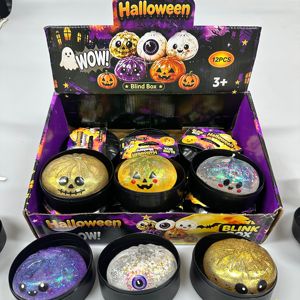 2026 Halloween Theme Mystery Squeeze <b>Toy</b> Kid Safe Maltose Squishy Ghost Pumpkin <b>Toy</b> Display <b>Box</b> Package Stress Relief <b>Toy</b> - Product Image 4