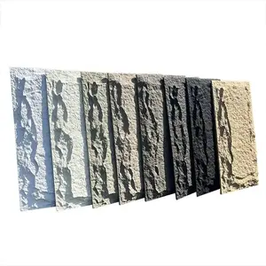 BAIJIN Interior Outdoor Decoration Materials Mountain Rock Stone PU Wall Panel PU stone Polyurethane Artificial stone