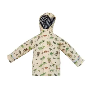 雨瑞姆儿童有趣的儿童雨衣夹克100% 防水高品质PU雨衣