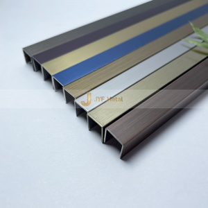304 Grade Stainless Steel U Channel <b>Tile</b> Trim Durable Waterproof Customized <b>Tile</b> Edge for Apartment - Product Image 2