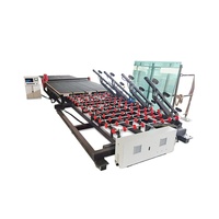 Máquina de Corte de Vidrio Todo en Uno EWORLD CNC 3726 con Control PLC, Alta Eficiencia y Precisión, 180m/min, Capacidad Ajustable