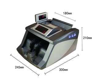 WL-C01 pantalla <span class=keywords><strong>grande</strong></span> bill contador de la máquina de conteo de dinero de moneda - Product Image 1