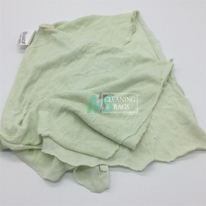 Chiffons de nettoyage industriels en coton recyclé, bonne absorption, couleur claire - Product Image 2