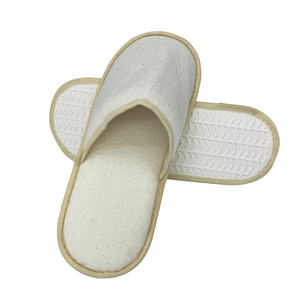 Chaussons de spa jetables personnalisés avec logo, <span class=keywords><strong>éco</strong></span>logiques, biodégradables, doux, antidérapants, à bout fermé, pour invités - Product Image 6