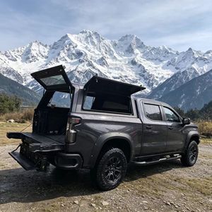 Cubierta Rígida de Aleación de Aluminio para Camioneta <span class=keywords><strong>Chevrolet</strong></span> Sierra 2500 6.8FT 2019+ |   Instalación manual sin taladro, resistente al agua - Product Image 3
