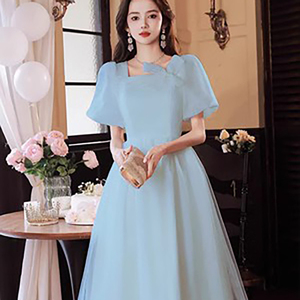 Abito Lungo NPF da Donna, Vestito Estivo, Abito da Quinceañera, Abito da Sera di Lusso, Abito Casual, Abito Formale, Abito da <span class=keywords><strong>Damigella</strong></span> - Product Image 1