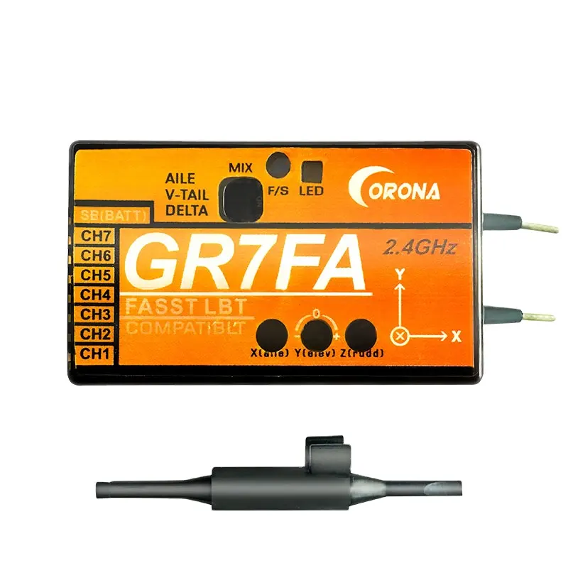 코로나 GR7FA T8FG T10C T16SG 송신기에 대한 2.4g 고속 호환 수신기