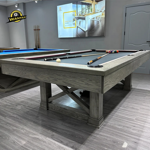 Table de <span class=keywords><strong>billard</strong></span> de luxe Style moderne à manger professionnel 6 pieds pour la vente en gros Table de <span class=keywords><strong>billard</strong></span> à 8 balles 7FT 8FT 9FT 3 en 1 PINGPONG TOP - Product Image 4
