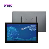 Écran tactile haute luminosité HTSC 2000 nits, étanche IK10, interfaces USB/VGA/DVI, 16:9, noir, usage professionnel, garantie 2 ans