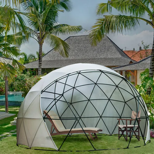 Best-selling luxury Easy Install PVC Transparent PC Igloo Garden house