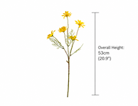 Fleurs Artificielles en Gros : Cosmos, Camomille, Marguerite, Chrysanthème – Décoration de Mariage et Composition Florale en Soie Artificielle