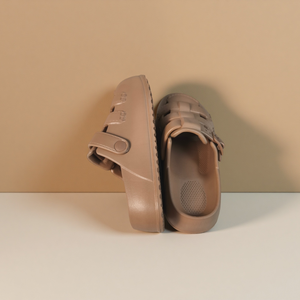 Yearning Summer Thick <b>Sole</b> Hole <b>Shoes</b> Slip-On Breathable Non-Slip Lazy Eva Baotou Sandals Outdoor Slippers Outer Wear - Product Image 6