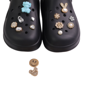 NHY Luxe Designer Op Maat Gemaakte Logo ABS Schoen <span class=keywords><strong>Charms</strong></span> Nieuwe Stijlen Emaille Tas Clog Charm Decoraties Accessoires Groothandel China - Product Image 1