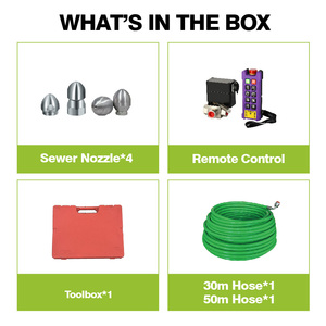 Mesin Pembersih Pipa Saluran Pembuangan Bertekanan Tinggi LICHIMA 150-300 Bar 60-115 L/Menit, Mesin Diesel yang Dipasang di Kendaraan - Product Image 5