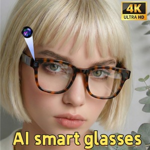 Smart Glasses Tortoiseshell Leopard <b>Print</b> 13MP <b>Camera</b> 32GB Internal Memory G600PRO - Product Image 5