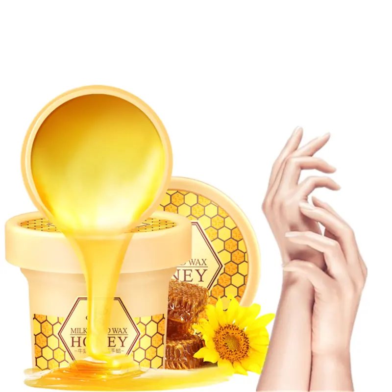 factory manufacturer Organic beauty products skin care Whitening Moisturizing exfoliator Hand private label honey milk hand wax