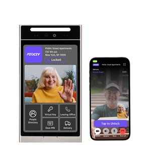 Feocy FCV5005 Perangkat Kontrol Akses Interkom Video Tahan Air IP66 8-Inci dengan Layar Sentuh, Penglihatan Malam, OEM ODM Berbasis Linux, Reset - Product Image 1