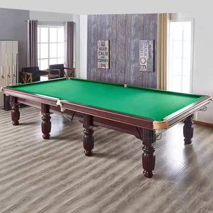 English Snooker Table 6ft <b>Oak</b> <b>Frame</b> Durable For Indoor Use - Product Image 3