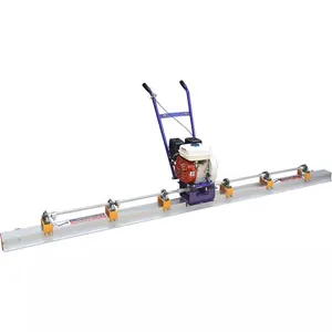 Свинка бетоноукладчик бетонный Вибрационный стяжной роликовый рельс микс линейка машина для продажи