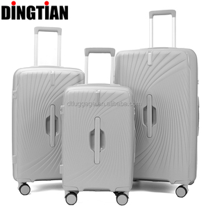 Lot de 3 ou 5 valises rigides en polycarbonate PP avec serrure TSA, grandes tailles 28 et 32 pouces, pour bagages de <span class=keywords><strong>voyage</strong></span> à enregistrer - Product Image 5