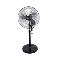 Ventilateur de sol haute vitesse 400 mm 5ème génération avec télécommande, pour chambre à coucher, avec contrôle intelligent de la température, minuterie 8 heures, 24 heures.