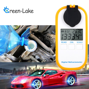 휴대용 DR605 디지털 배터리 유체 청소 굴절계 에틸렌 글리콜 자동차 냉각수 부동액 부동액 굴절계 - Product Image 2
