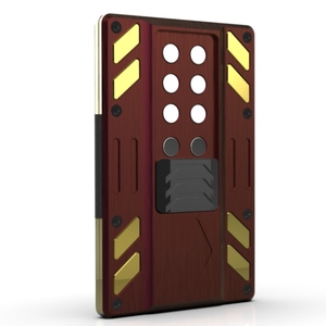 <span class=keywords><strong>Porta</strong></span> <span class=keywords><strong>carte</strong></span> in alluminio RFID con <span class=keywords><strong>porta</strong></span> monete Ultra sottile Pull Pop Up <span class=keywords><strong>porta</strong></span> <span class=keywords><strong>carte</strong></span> di credito magnete portafoglio per gli uomini e le donne - Product Image 5