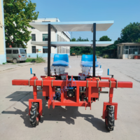 Transplanteur de légumes multifonctionnel, entraîné par prise de force de tracteur, réglage réglable à 3 points pour oignon et pomme de terre